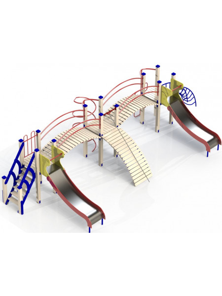 Ігровий майданчик "Три вежі лайт" Ігровий майданчик "Три вежі лайт"